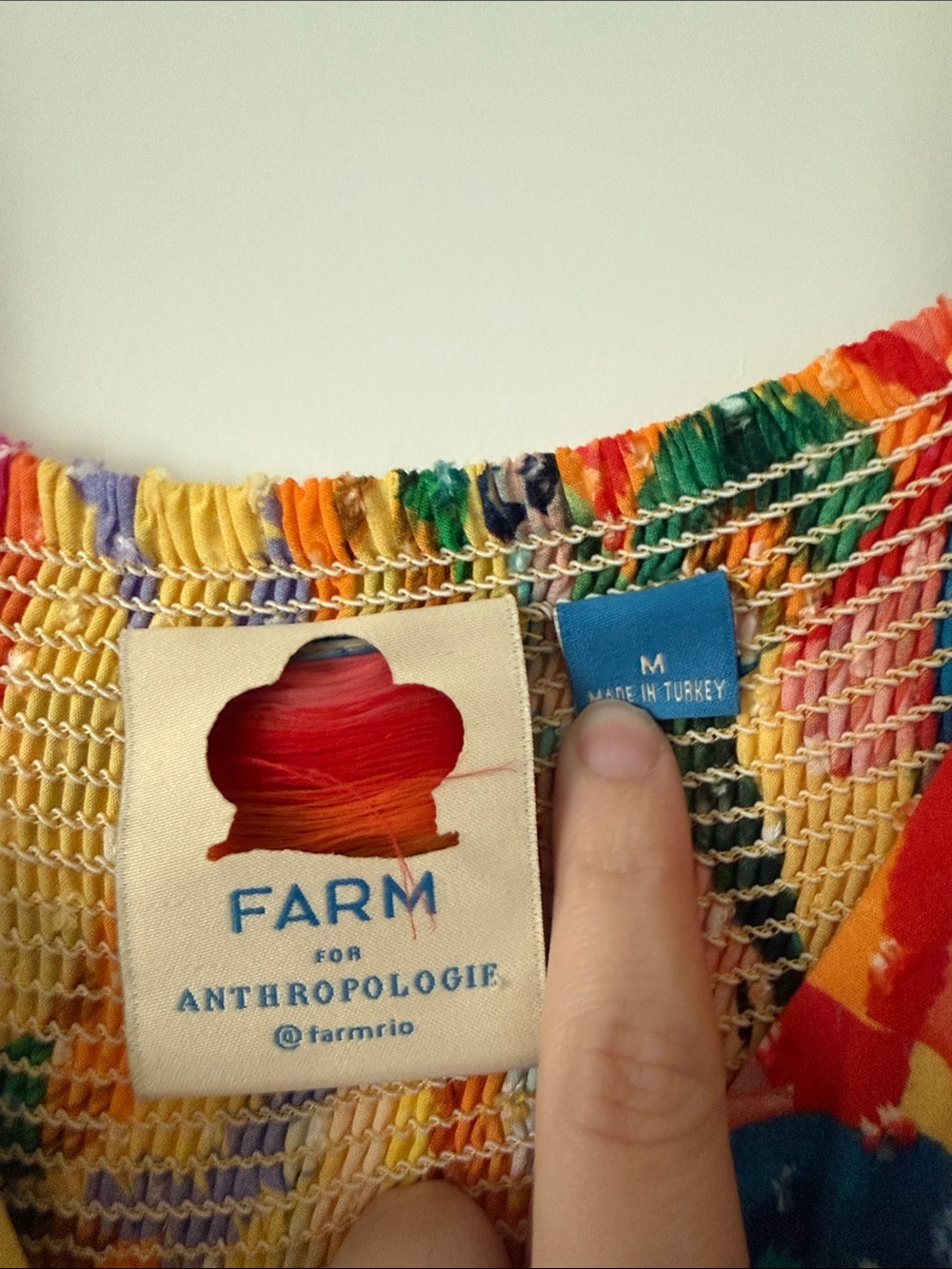 FARM Rio Yellow Tropical Maxi Dress with Multicolor Print - Picture 7 of 7